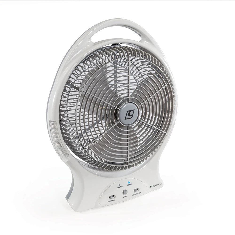 COMPANION Aerobreeze Lithium Powered 30cm Fan 1 COMPANION Aerobreeze Lithium Powered 30cm Fan