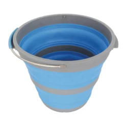 COMPANION Pop Up Bucket 10L Blue 7 COMPANION Pop Up Bucket 10L Blue -Camping Gear 10000376 3