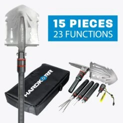 HARDKORR 15 Piece Multi-Tool Shovel