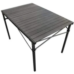 OUTDOOR CONNECTION Fortis Slat Camp Table