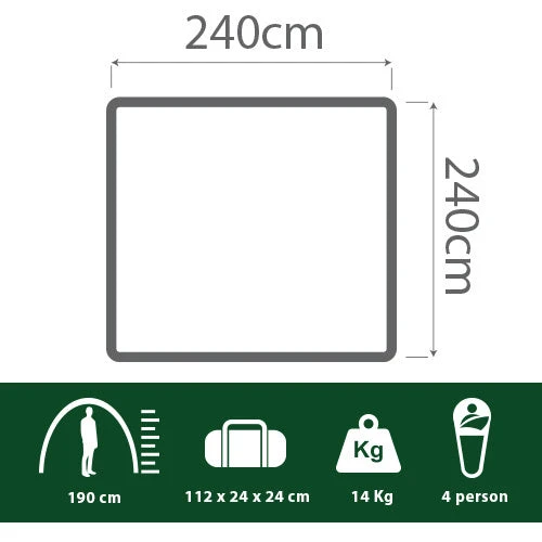 COLEMAN Tent Instant Up 4P Gold Series Evo 3 COLEMAN Tent Instant Up 4P Gold Series Evo - Image 3