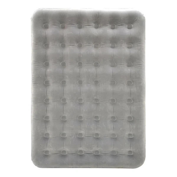 WILDTRAK Queen Coil Beam Flocked Airbed 1 WILDTRAK Queen Coil Beam Flocked Airbed