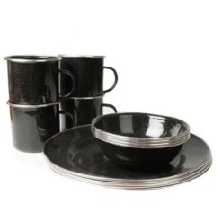 WILDTRAK Premium Enamel Dinner Set 12Pc