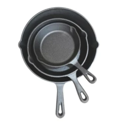 WILDTRAK Cast Iron Frying Pan Set