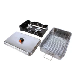 WILDTRAK Deluxe 2 Burner Smoker -Camping Gear 3 124a5c9e e9e6 44ac acf5 d64d73e0e615