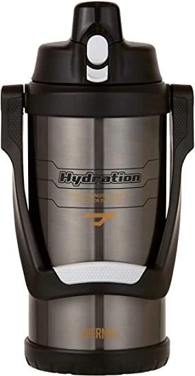 THERMOS 2L Vacuum Insulated Hydration Bottle - Stainless Steel 1 THERMOS 2L Vacuum Insulated Hydration Bottle - Stainless Steel