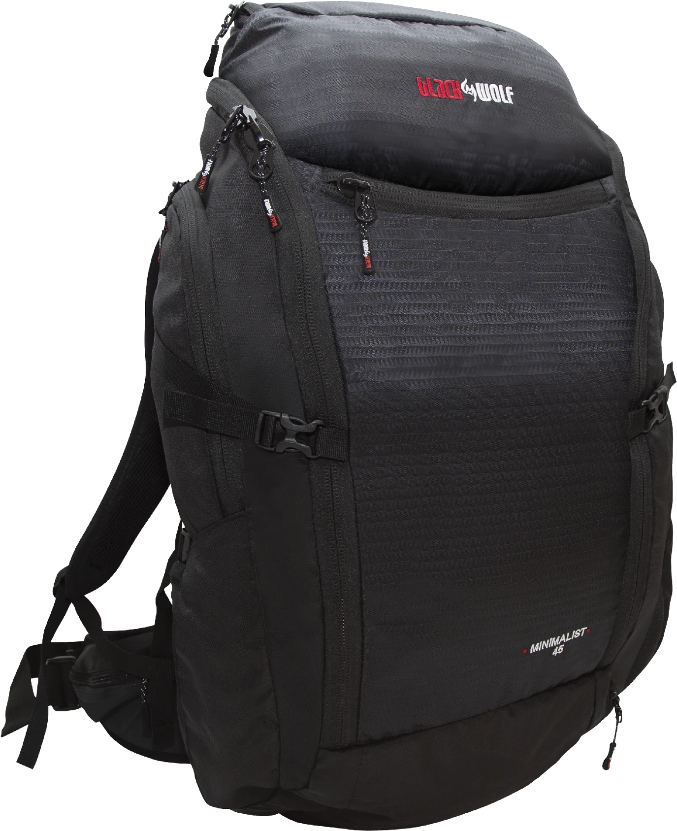 BLACKWOLF Minimalist II Backpack - Jet Black 1 BLACKWOLF Minimalist II Backpack - Jet Black