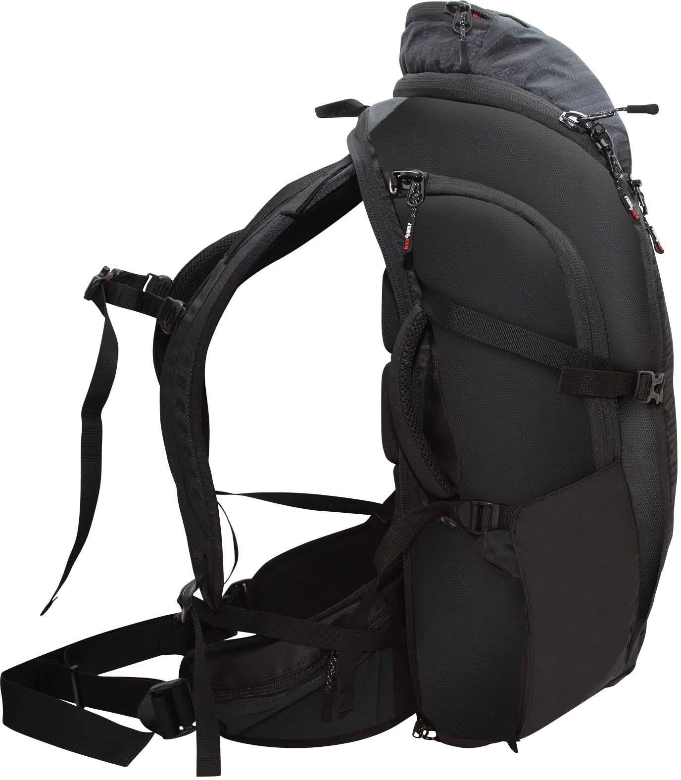 BLACKWOLF Minimalist II Backpack - Jet Black 4 BLACKWOLF Minimalist II Backpack - Jet Black - Image 4