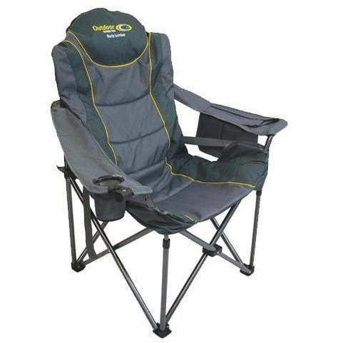 OUTDOOR CONNECTION Burly Lumbar Chair - Grey 1 OUTDOOR CONNECTION Burly Lumbar Chair - Grey