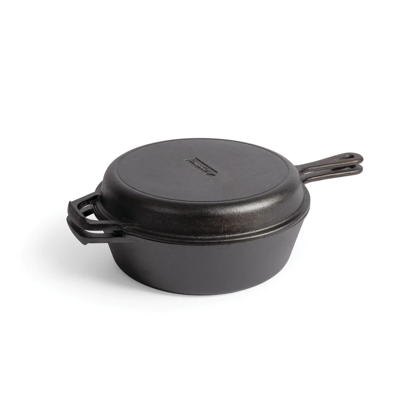 CAMPFIRE Cast Iron Combo Cooker 3.2 Quart 1 CAMPFIRE Cast Iron Combo Cooker 3.2 Quart