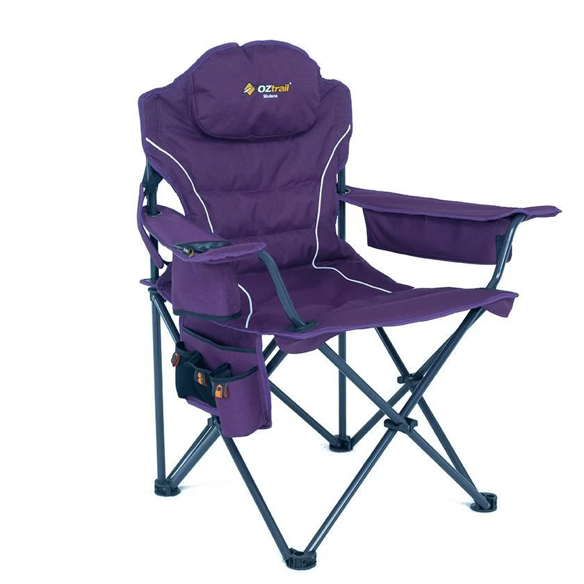 OZTRAIL Modena Arm Chair - Purple 1 OZTRAIL Modena Arm Chair - Purple