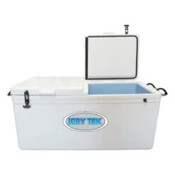 ICEY TEK 115L White Split Lid Right