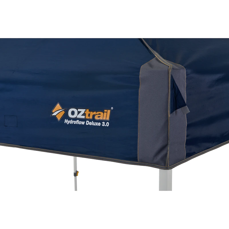 OZTRAIL Hydroflow Deluxe Gazebo 3m - Blue 2 OZTRAIL Hydroflow Deluxe Gazebo 3m - Blue - Image 2