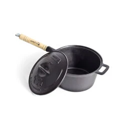 CAMPFIRE 3 Quart Cast Iron Saucepan