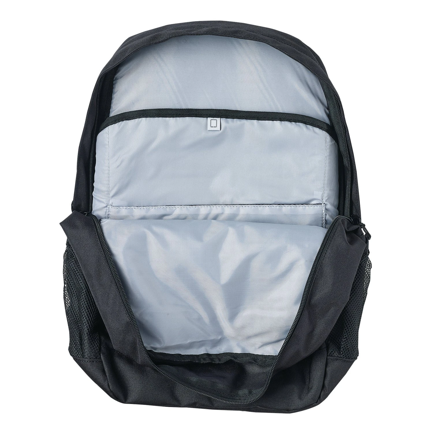 CARIBEE Post Graduate 25L Backpack Black 2 CARIBEE Post Graduate 25L Backpack Black - Image 2