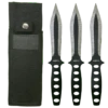 SICUT Throwing Knife Set Of 3 - Black
