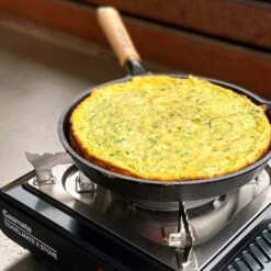 GASMATE Travelmate II Stove 9 GASMATE Travelmate II Stove -Camping Gear gasmate recipes zucchini fritata 02 img 9407 web wfbxxrxmuamf