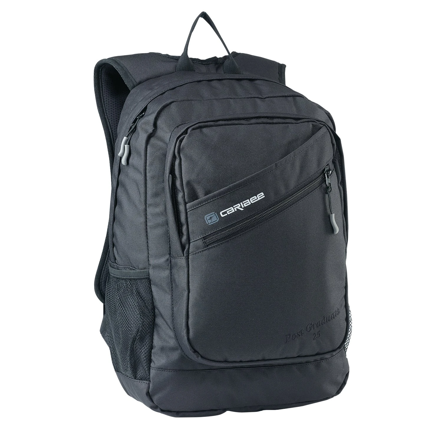 CARIBEE Post Graduate 25L Backpack Black 1 CARIBEE Post Graduate 25L Backpack Black